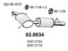 ALFA 60613779 Middle-/End Silencer